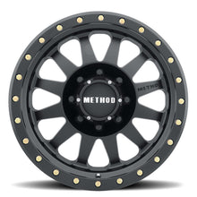 Load image into Gallery viewer, Method MR304 Double Standard 17x8.5 0mm Offset 8x170 130.81mm CB Matte Black Wheel