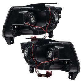 Oracle 11-13 Jeep Grand Cherokee SMD HL (Non-HID) - Chrome - White