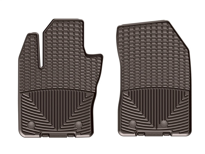 WeatherTech 2015+ Jeep Renegade Front Rubber Mats - Cocoa