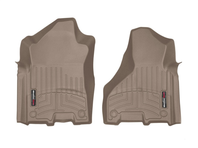 WeatherTech 2019+ Dodge Ram 2500/3500 Front FloorLiner - Tan (Fits Crew & Mega Cab)