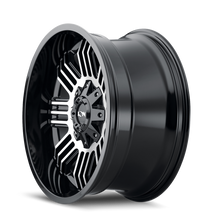 Load image into Gallery viewer, ION Type 144 20x10 / 8x165.1 BP / -19mm Offset / 125.2mm Hub Black/Machined Wheel