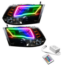 Load image into Gallery viewer, Oracle 09-17 RAM 1500 Quad Pre-Assembled Headlights Blk Housing - w/ Simple Cntrl