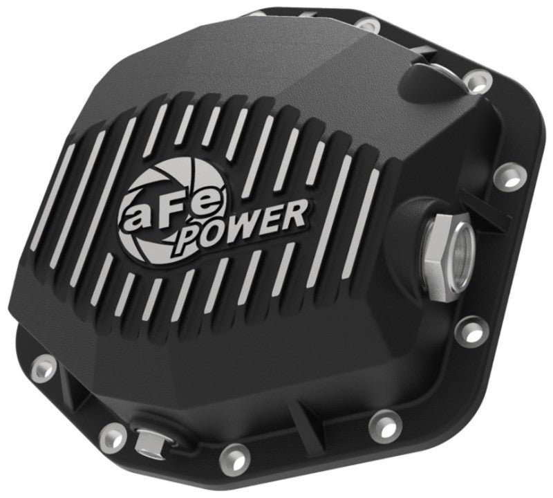 aFe POWER 2021 Ford Bronco w/ Dana M220 Differential Cover Black Street Series w/ Machined Fins