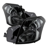 xTune Cadillac Cts 03-07 Crystal Headlights Halogen Model Only Smoke HD-JH-CCTS03-SM