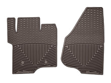 Load image into Gallery viewer, WeatherTech 2011-2016 Ford F-250/F-350/F-450/F-550 Front Rubber Mats - Cocoa