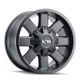 ION Type 141 20x9 / 6x120 BP / 18mm Offset / 78.1mm Hub Satin Black Wheel