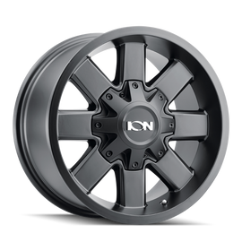 ION Type 141 18x9 / 8x180 BP / 18mm Offset / 124.1mm Hub Satin Black Wheel