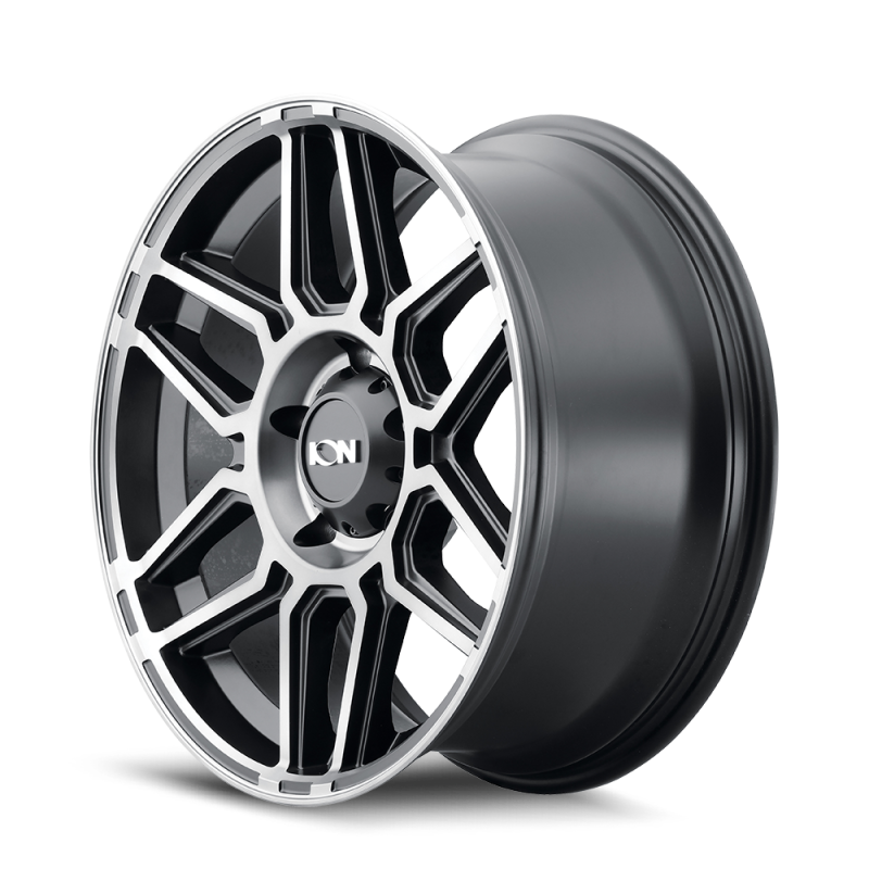 ION Type 146 17x9 / 6x135 BP / 0mm Offset / 87.1mm Hub Matte Black W/Machined Dart Tint Wheel