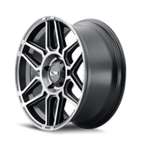 ION Type 146 20x9 / 6x139.7 BP / 18mm Offset / 106mm Hub Matte Black W/Machined Dart Tint Wheel