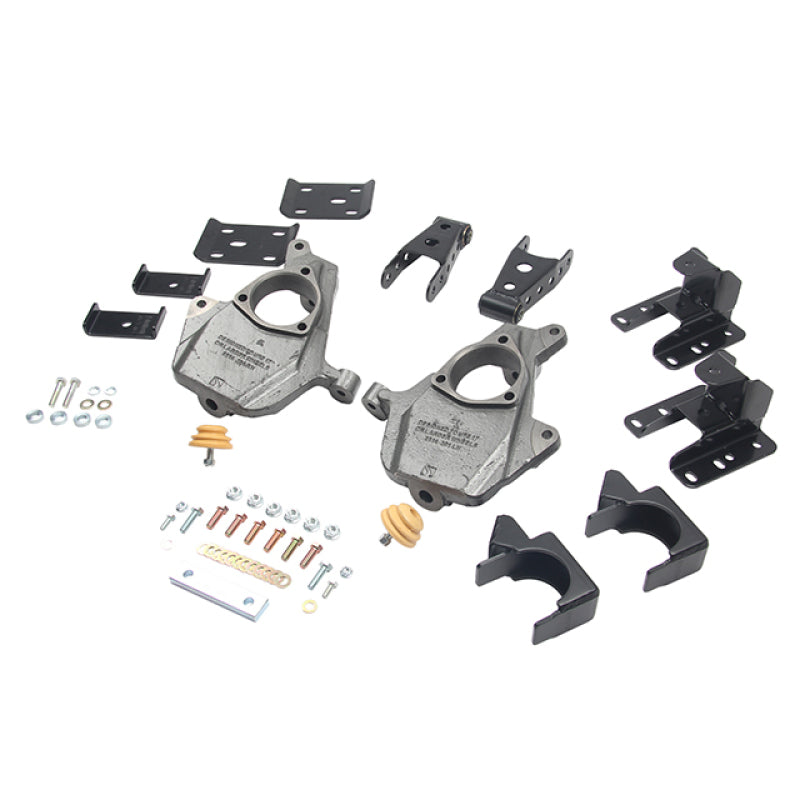 Belltech LOWERING KIT 16.5-17 Chevy Silverado All Cabs 4WD 2inF/4inR