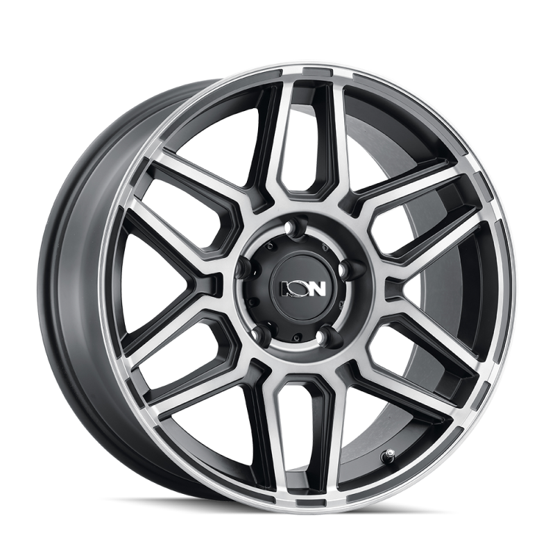 ION Type 146 20x9 / 8x170 BP / 18mm Offset / 125.2mm Hub Matte Black W/Machined Dart Tint Wheel