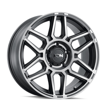 Load image into Gallery viewer, ION Type 146 20x9 / 8x170 BP / 18mm Offset / 125.2mm Hub Matte Black W/Machined Dart Tint Wheel