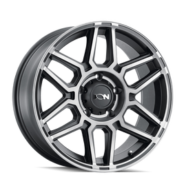 ION Type 146 17x9 / 6x139.7 BP / 0mm Offset / 106mm Hub Matte Black W/Machined Dart Tint Wheel