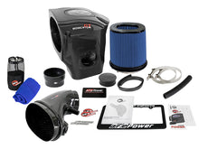 Load image into Gallery viewer, aFe Momentum Black Series Carbon Fiber Pro 5R Air Intake System 11-19 Dodge Charger SRT8 6.4L