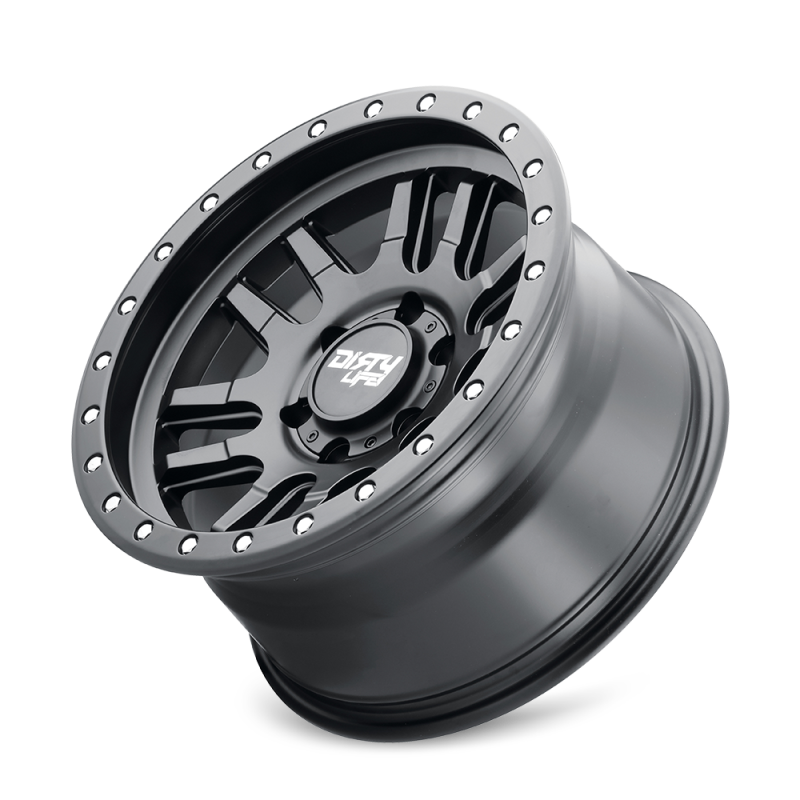 Dirty Life 9309 Canyon Pro 17x9/6x135 BP/0mm Offset/87.1mm Hub Matte Black Wheel - Beadlock