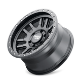 Dirty Life 9309 Canyon Pro 17x9/5x127 BP/-12mm Offset/71.5mm Hub Matte Black Wheel - Beadlock