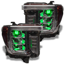 Load image into Gallery viewer, Oracle 19-21 Silverado/Sierra 1500 RGB Demon Eye Headlight Kit - w/o Controller