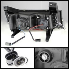 Load image into Gallery viewer, Spyder Chevy Colorado 04-12 Projector Headlights Halogen- LED Halo Blk PRO-YD-CCO04-HL-BK