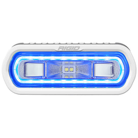 Rigid Industries SR-L Series Marine LED Flood/Spreader w/ Blue Halo - Universal - Underdog Motorsports