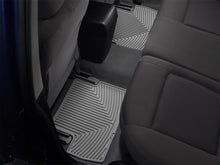 Load image into Gallery viewer, WeatherTech 05+ Nissan Xterra Rear Rubber Mats - Grey