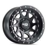 Dirty Life 9311 Enigma Pro 17x9/5x127 BP/-38mm Offset/71.5mm Hub Matte Black Wheel - Beadlock