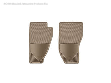 Load image into Gallery viewer, WeatherTech 84-96 Jeep Cherokee (2 door) Front Rubber Mats - Tan