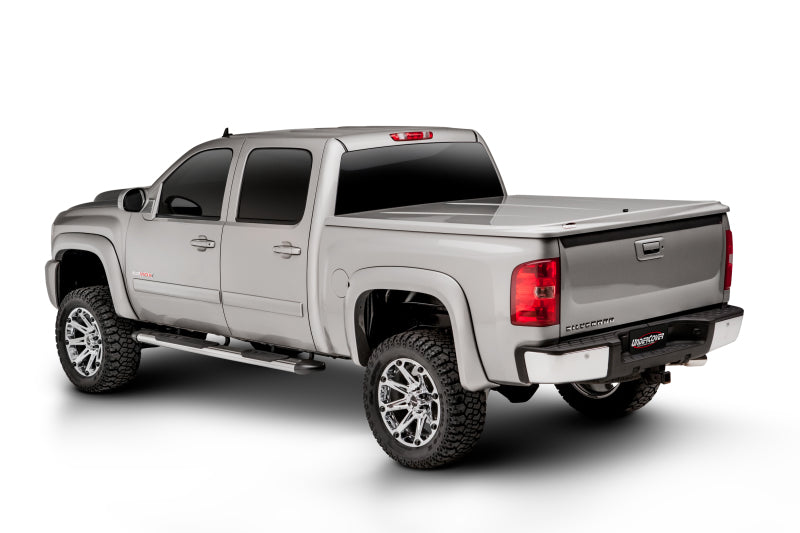 UnderCover 07-13 Chevy Silverado 1500 5.8ft Lux Bed Cover - White Diamond