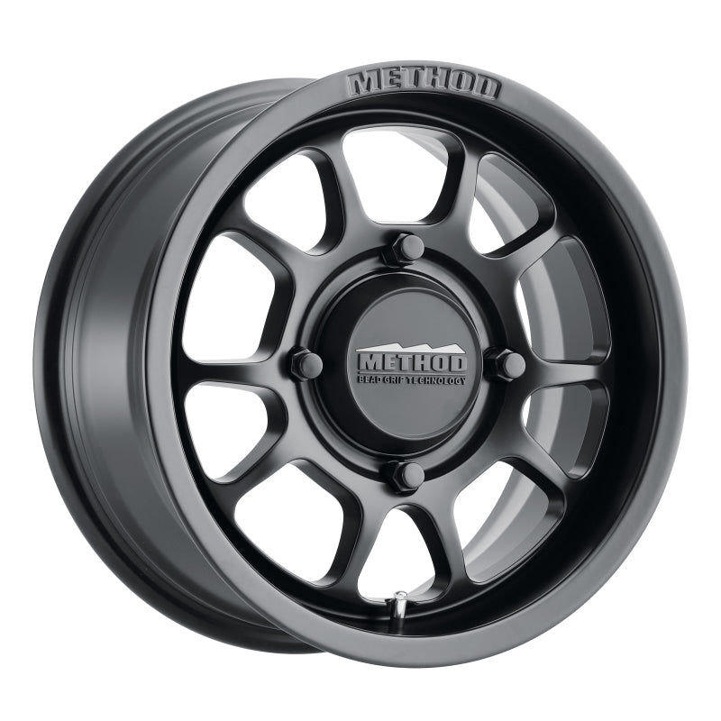 Method MR409 Bead Grip 14x7 / 5+2/38mm Offset / 4x136 / 106.25mm CB Matte Black Wheel