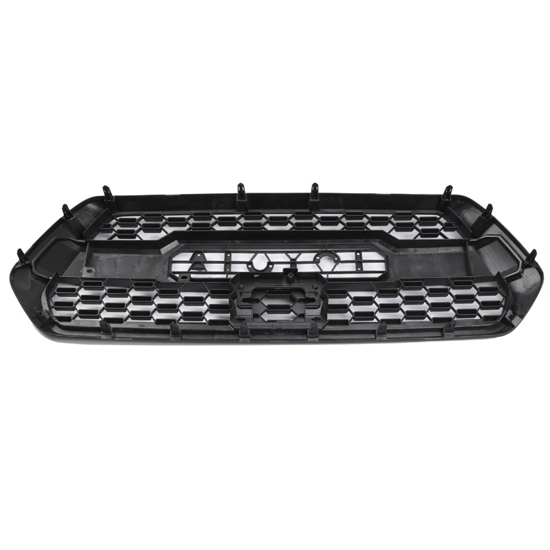 Matte Black Front Bumper Hood Grille Grill For 2016-2022 Toyota Tacoma TRD PRO Replacement & TSS-Garnish Cover