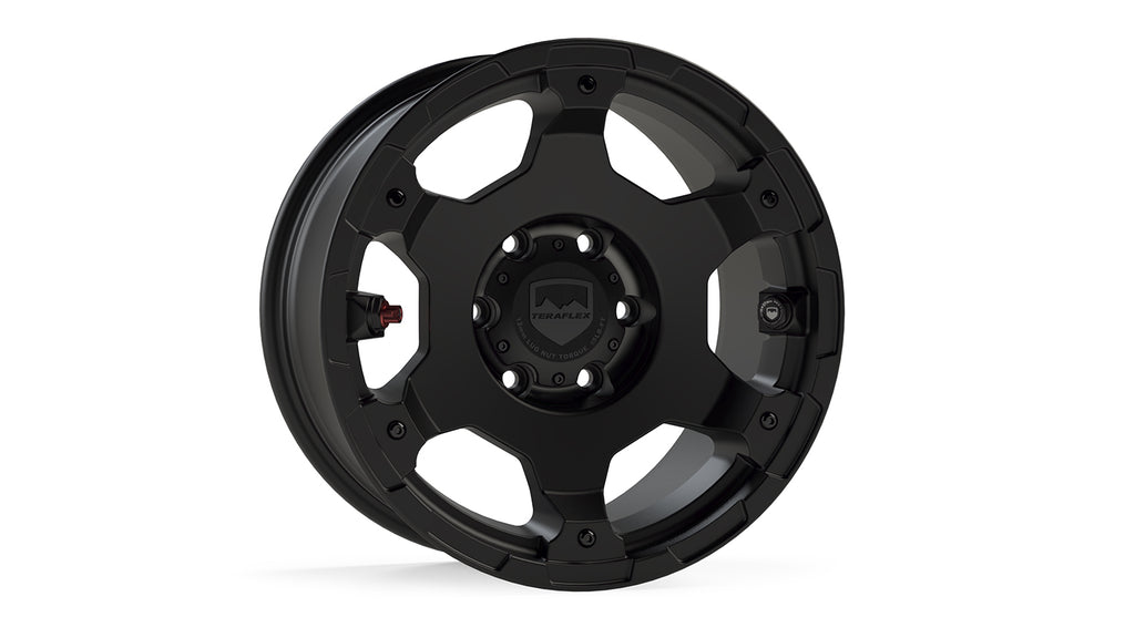 Nomad Off-Road Wheel - Base - 6x139mm - Metallic Black TeraFlex