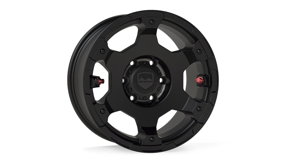 Nomad Off-Road Wheel - Deluxe - 6x139mm - Metallic Black TeraFlex