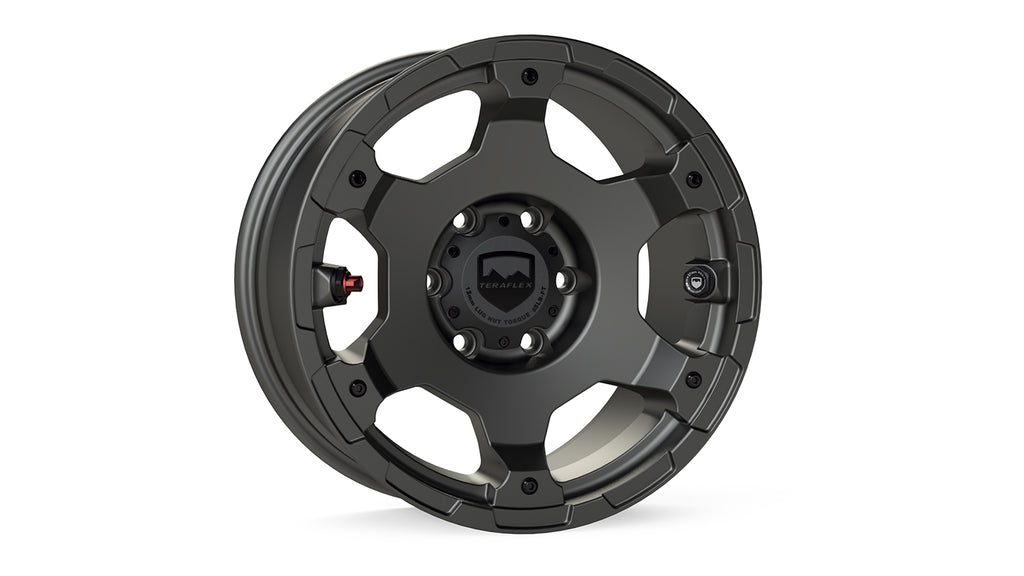 Nomad Off-Road Wheel - Base - 6x139mm - Titanium Gray TeraFlex