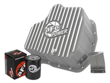 Load image into Gallery viewer, aFe Power 11-16 GM Diesel 2500HD / 3500HD V8-6.6L (TD) Street Series Engine Oil Pan Raw w/ Machined