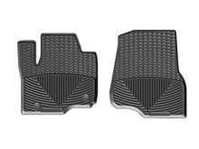 Load image into Gallery viewer, WeatherTech 2017+ Ford F-250/F-350/F-450/F550 (Crew Cab &amp; SuperCab) Front Rubber Mats - Black