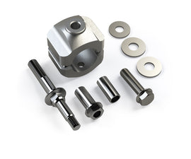 Jeep JK/JKU Steering Stabilizer Relocation Mounting Bracket Kit HD 1-5/8 Inch 42mm Tie Rod 07-18 Wrangler JK/JKU TeraFlex