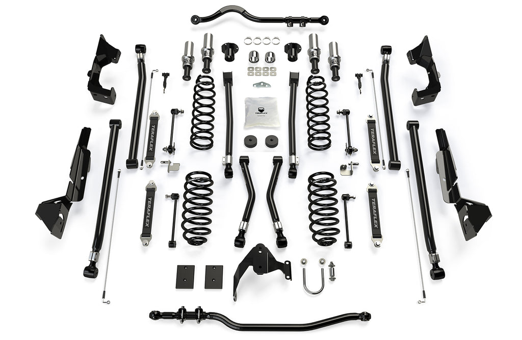 Jeep JK 4 Door 4 Inch Prerunner Long Flexarm Suspension System 07-18 Wrangler JK TeraFlex