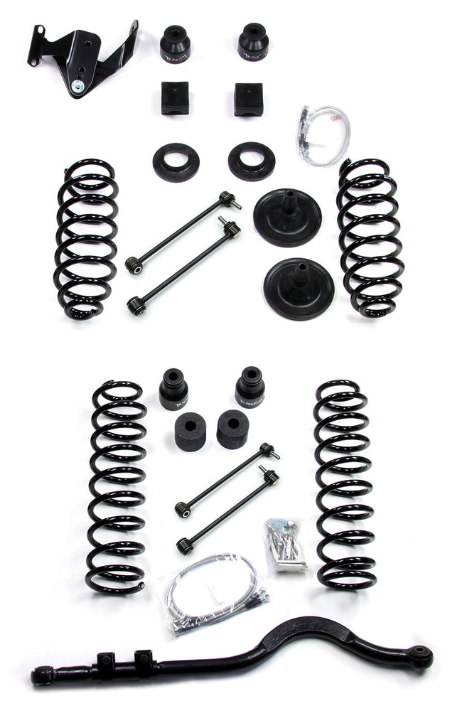 Jeep JKU 4 Door 4 Inch Lift Kit w/ Track Bar No Shocks 07-18 Wrangler JKU TeraFlex