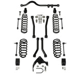 Jeep JK 2 Door 3 Inch Lift Suspension System w/ 4 Sport Flexarms and Track Bar No Shocks 07-18 Wrangler JK TeraFlex