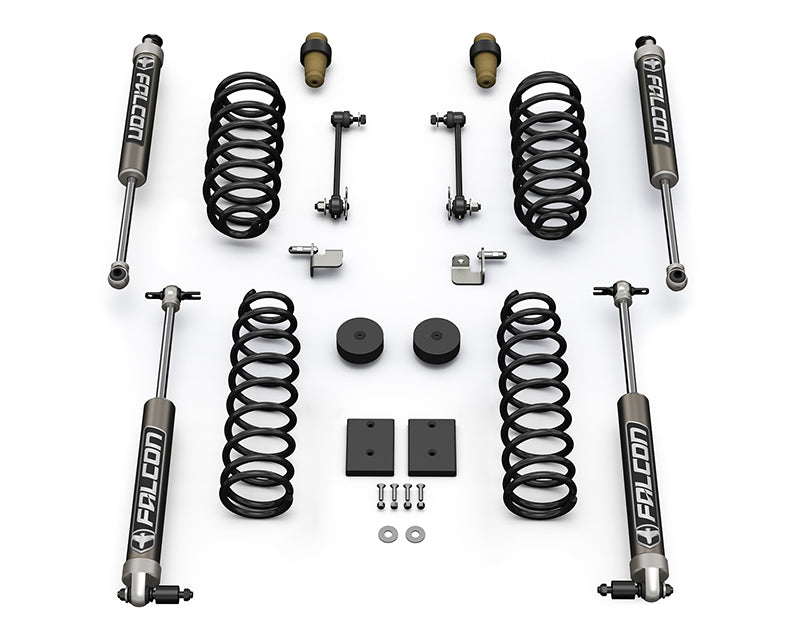 Jeep JK 2 Door 1.5 Inch Sport ST1 Suspension System w/ Falcon 2.1 Shocks 07-18 Wrangler JK TeraFlex