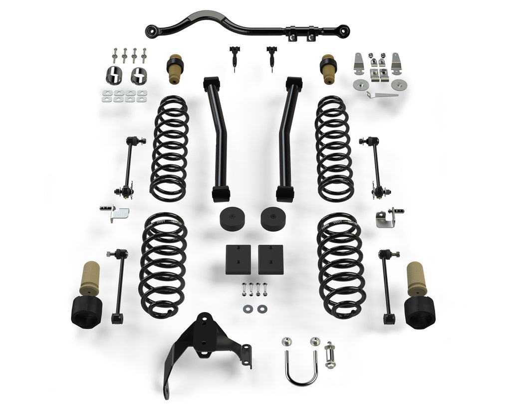 Jeep JK 2 Door 2.5 Inch Sport ST2 Suspension System No Shocks 07-18 Wrangler JK TeraFlex