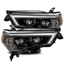 Load image into Gallery viewer, AlphaRex 14-20 Toyota 4Runner PRO-Series Projector Headlights Plank Style Alpha Black w/Seq Signal