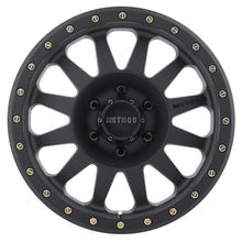 Load image into Gallery viewer, Method MR304 Double Standard 15x8 -24mm Offset 6x5.5 108mm CB Matte Black Wheel