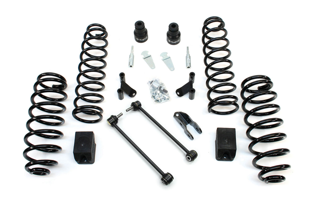 Jeep JKU 4 Door 2.5 Inch Lift Kit w/ Shock Extensions 07-18 Wrangler JKU TeraFlex