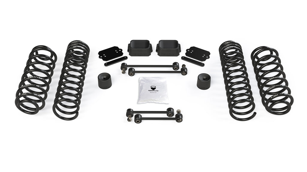 Jeep JL Coil Spring Base 2.5 Inch Lift Kit No Shock Absorbers For 10-Pres Wrangler JL 2 Door Teraflex