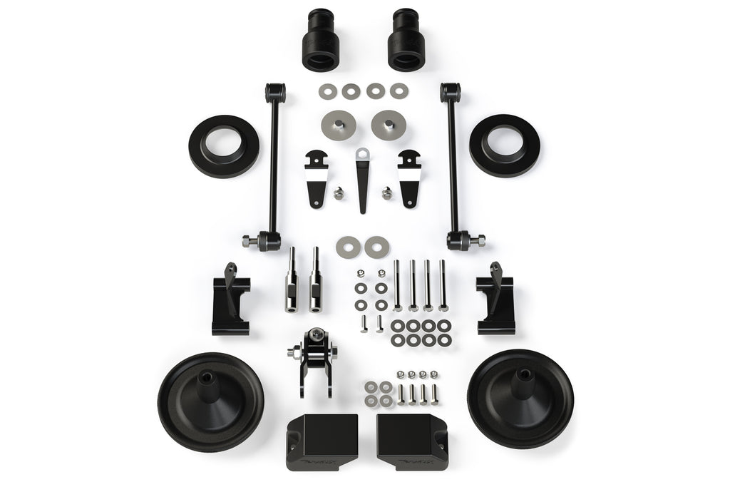 Jeep JK/JKU 2.5 Inch Performance Spacer Lift Kit w/ Shock Extensions 07-18 Wrangler JK/JKU TeraFlex