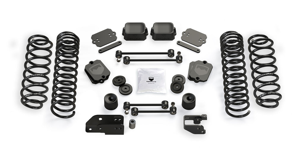 Jeep JL Coil Spring Base 3.5 Inch Lift Kit No Shock Absorbers For 10-Pres Wrangler JL 4 Door TeraFlex