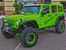 Rigid Industries Jeep JK - A-Pillar Mount Kit - Mounts set of Dually/D2 - Underdog Motorsports