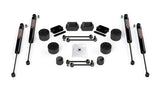 JLU 2.5 Inch Performance Spacer Lift Kit with 9550 VSS Shocks For 19-Current Jeep JLU Wrangler Unlimited Rubicon 4 Door TeraFlex