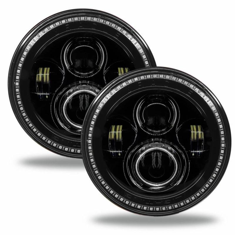Oracle Jeep Wrangler JL/Gladiator JT 7in. High Powered LED Headlights (Pair) - Dynamic