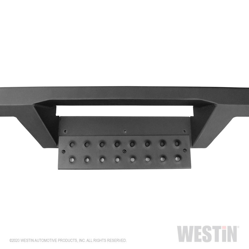 Westin 2020 Chevy Silverado 2500/3500 Crew Cab (8ft Bed) HDX W2W Nerf Step Bars - Textured Black